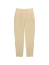 Joseph Elasticated Trousers In Brown