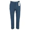 Joseph Eliston Gabardine Stretch Pants In Blue Viscose