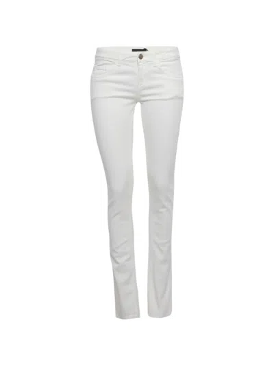 Pre-owned Joseph Erevan Jeans In White