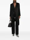 Joseph Fallon Single-breasted Blazer In Black