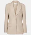 Joseph Fallon Virgin Wool Blazer In Neutral