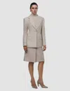 Joseph Fallon Virgin Wool Jacket In Gray
