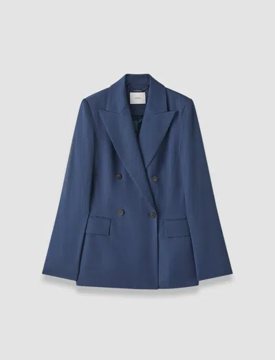 Joseph Fari Cady Twill Jacket In Blue