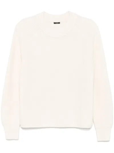 Joseph Fisherman's Knit Sweater In Neutrals