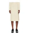 Joseph Flared Medium Length Skirt In Nude