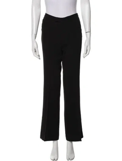 Pre-owned Joseph Flared Pants In Black