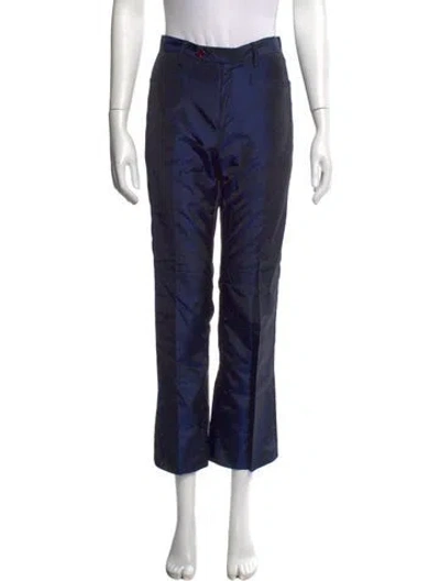 Pre-owned Joseph Flared Pants In Blue