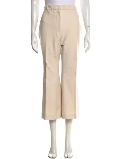 Pre-owned Joseph Flared Pants In Neutrals