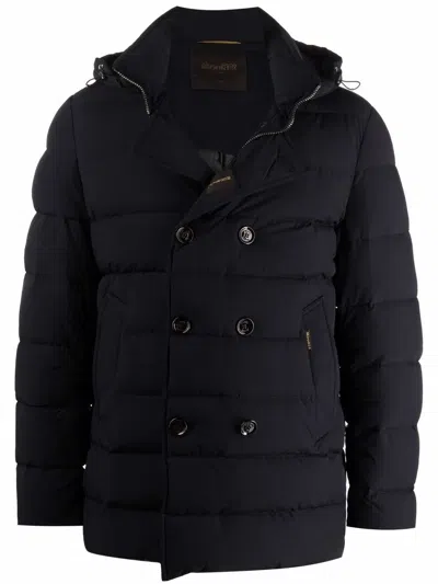Joseph Zip Through Cardigan Stitch In Black