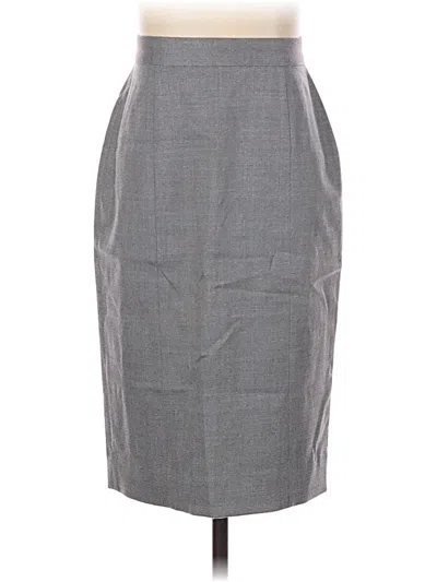 Pre-owned Joseph Formal Skirt In Gray