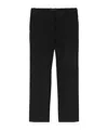 Joseph Gabardine Coleman Tailored Trousers In Black