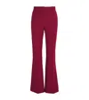 Joseph Gabardine Stretch Coleman Trousers In Animal Print