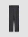 Joseph Gabardine Stretch Coleman Trousers In Slate