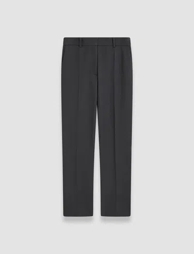 Joseph Gabardine Stretch Coleman Trousers In Slate