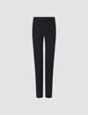 Joseph Cropped Gabardine Leggings In Black