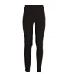 Joseph New Eliston Gabardine Stretch Trousers In Black Viscose In Black