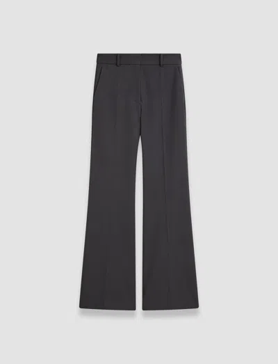 Joseph Gabardine Stretch Tafira Trousers In Slate