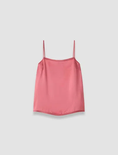 Joseph Gaia Silk Satin Camisole In Pink
