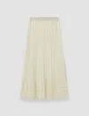 Joseph Geometric Jacquard Silk Blend Skirt