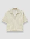Joseph Geometric Jacquard Silk Blend Top