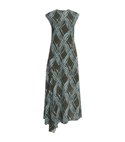 Joseph Geometric Laurin Maxi Dress