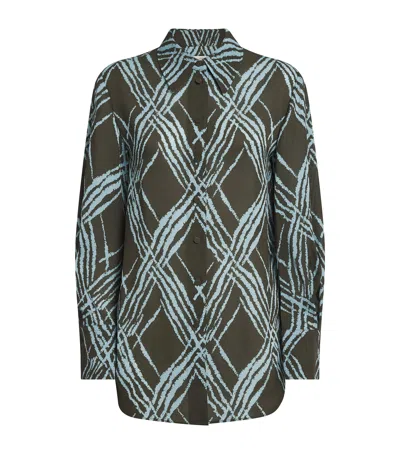 Joseph Geometric Sina Shirt In Multi