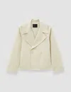 Joseph Gerrard Light Double Face Wool Jacket In Sand