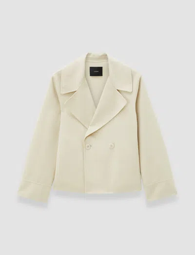 Joseph Gerrard Light Double Face Wool Jacket In Sand
