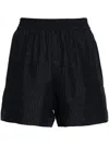 Joseph Gibellina Therese Textured Shorts In Blue