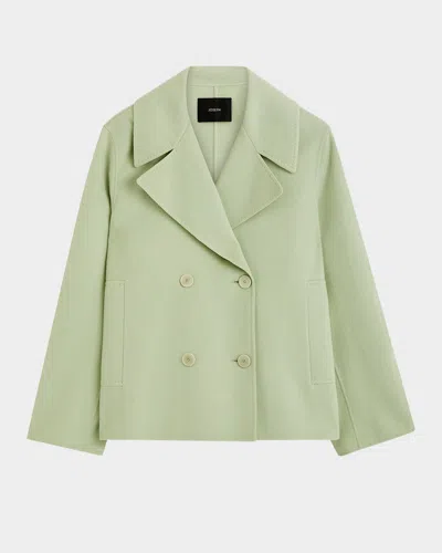 JOSEPH GILKES DOUBLE-FACED PICK STITCH COAT