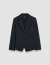 Joseph Glenview Tailoring Wool Stretch Jacket In Blue