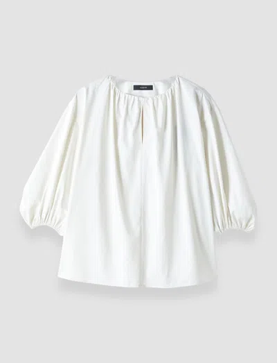 Joseph Godin Cotton Sateen Blouse