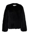 Joseph Gomez Shearling Jacket In Black