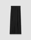 Joseph Womens Black Mid-rise Knitted Wool And Silk Maxi Dress In Black