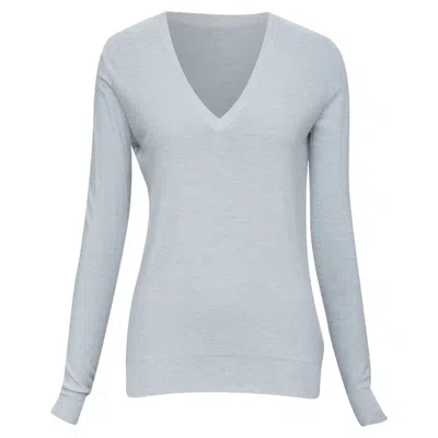 Pre-owned Joseph Grey Cashmere Pullover Sweater