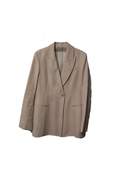 Joseph Hampson Jacket In Light Pink Ramie Cotton