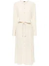 Joseph Helene Midi Dress In Neutrals