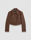 Joseph Heritage Wool Cranbrook Jacket In Arabica