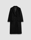 Joseph Heritage Wool Liberte Coat In Black