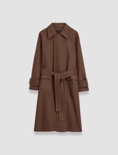 Joseph Heritage Wool Louise Coat In Arabica