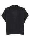Joseph High-neck Knitted Top In Gray