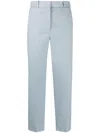 Joseph Trina Linen-blend Suit Trousers In Blau