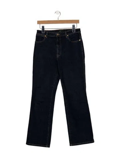 Pre-owned Joseph High-rise Flared Jeans In Blue