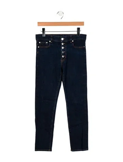 Pre-owned Joseph High-rise Skinny Leg Jeans In Blue