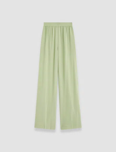 JOSEPH HULIN CREPE DE SOIE SILK TROUSERS