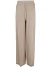 Joseph Hulin Pant Crepe De Soie In Escargot