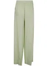 Joseph Hulin Pant Crepe De Soie In Matcha