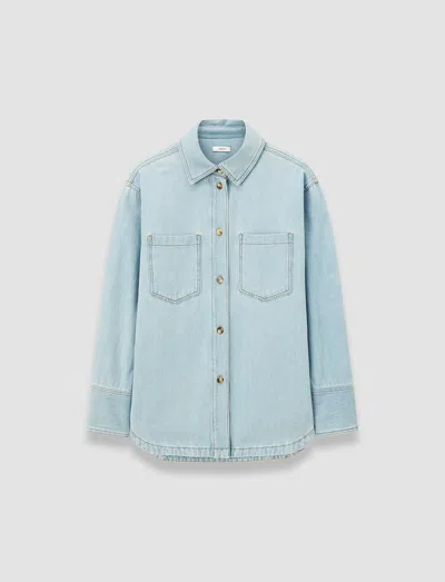 Joseph Idar Light Denim Shirt In Blue