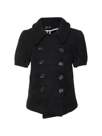 Pre-owned Joseph Iris Double-breasted Jacket In Black