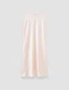 Joseph Womens Rose Isaak Slim-fit Silk-satin Maxi Skirt